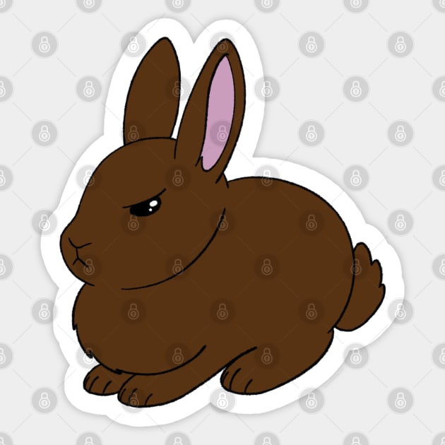 Angry Bun Sticker by Firestorm Fox